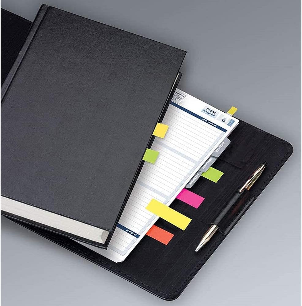 Q-Connect Page Markers 1/2 Inch Assorted (Pack of 100