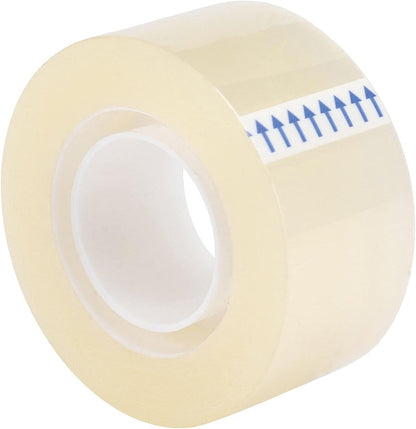 Q-Connect Easy Tear Polypropylene Tape 24mmx33m 1 Inch Core Clear (Pack of 6