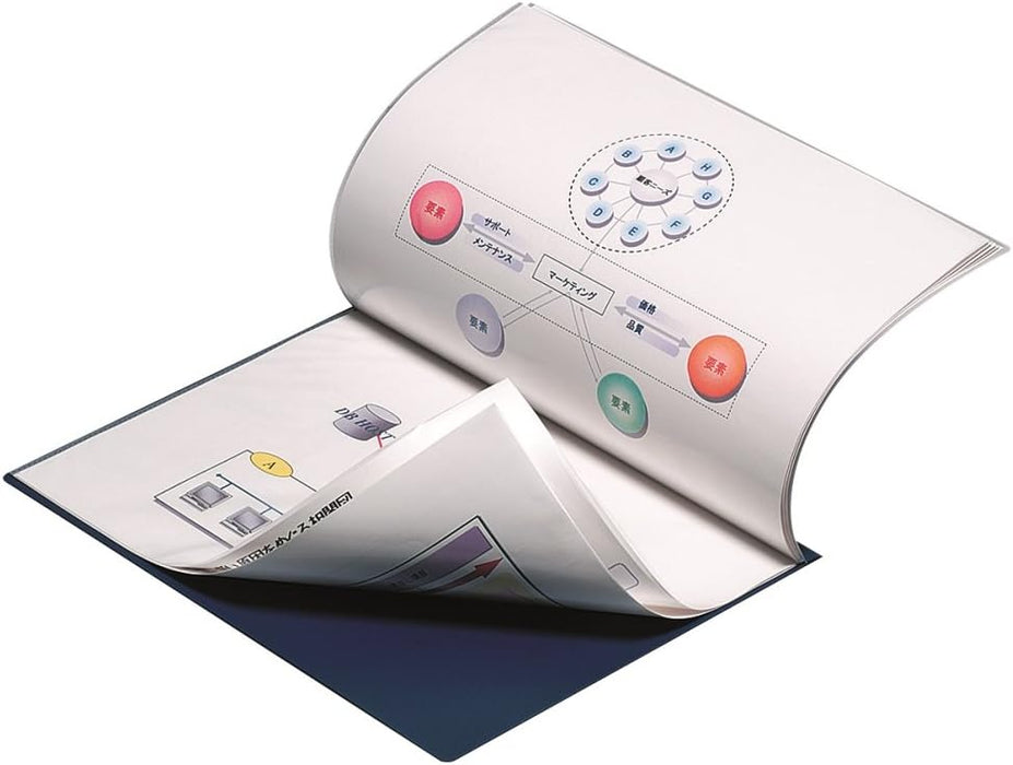 Pentel DCP1407A Recycology A4 Presentation File with 7 Pocket