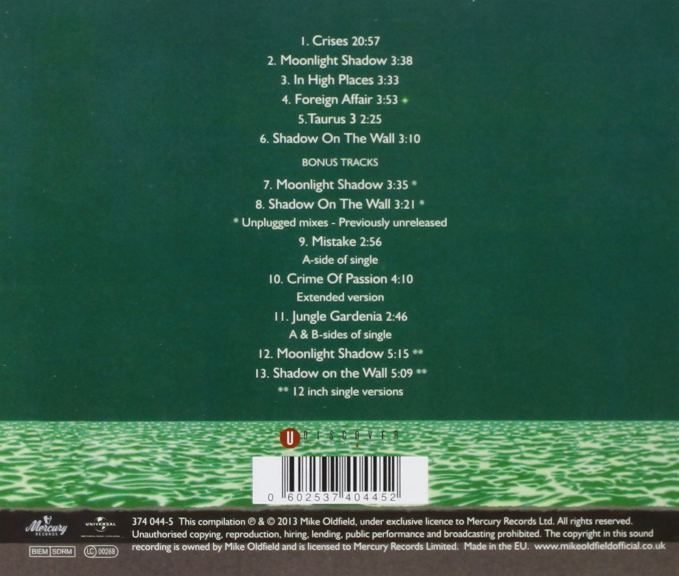 Crises (30th Anniversary