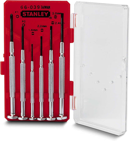 STANLEY SET 6 GIRAVITI PER ELETTRONICA, 1-66-039