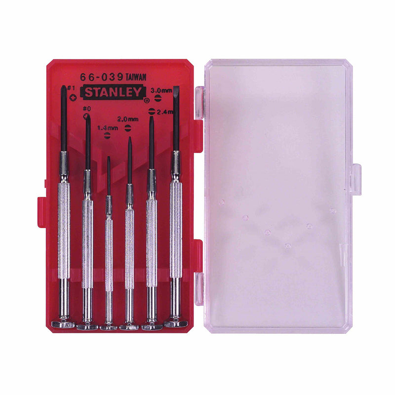 STANLEY SET 6 GIRAVITI PER ELETTRONICA, 1-66-039
