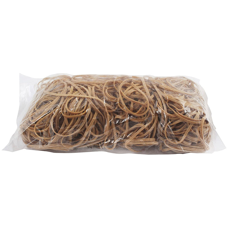 Whitebox 454G Size 69 Rubber Bands,Beige|Brown|White|Yellow