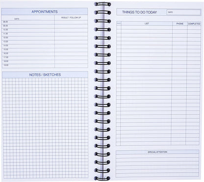 Q-Connect Wirebound Things to Do Today Book 150x280mm