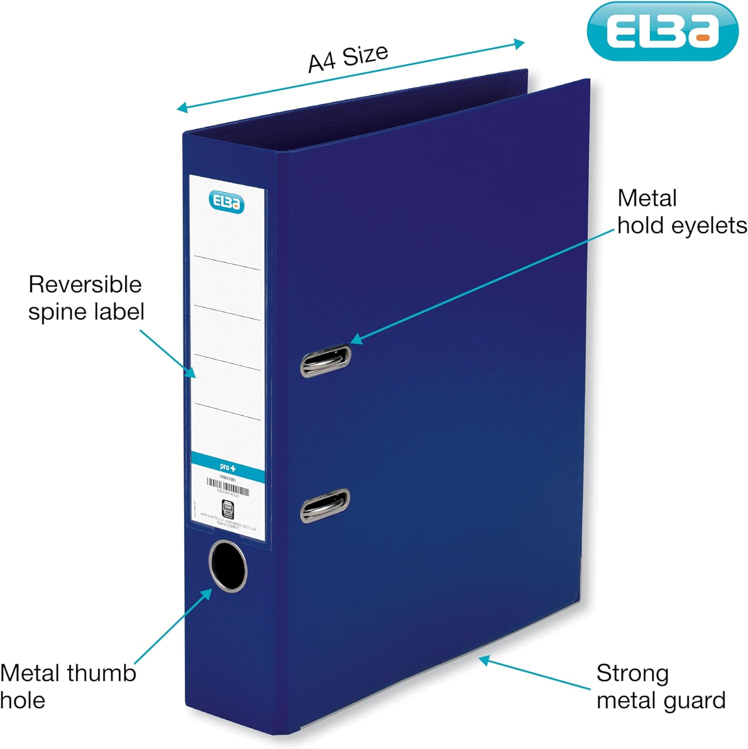 Elba A4 Lever Arch File