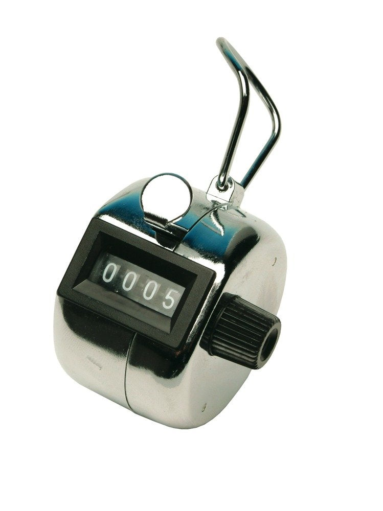 Q Connect Tally Counter - Chrome