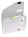 Snopake Organiser - Clasificador con 6 compartimentos, gris