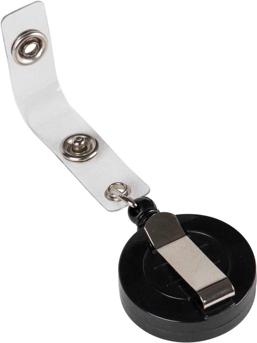 Q-Connect Retractable Badge Reel 60cm (10 Pack