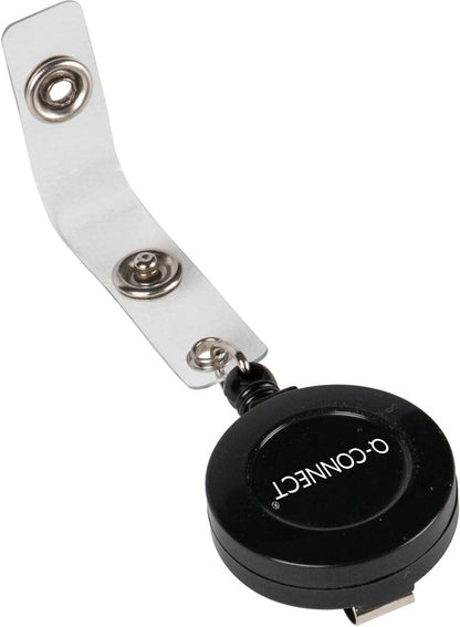 Q-Connect Retractable Badge Reel 60cm (10 Pack