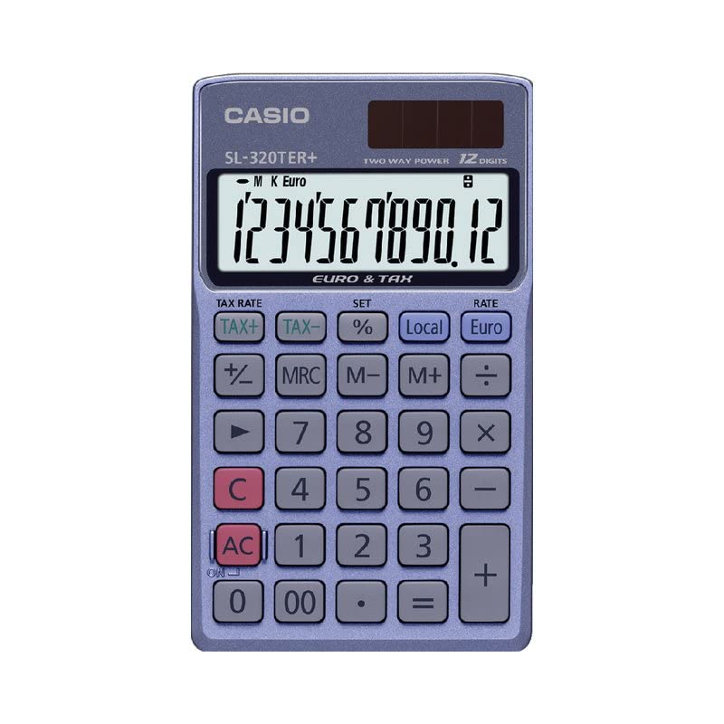 Casio Pocket Calculator Sl-320Ter+-Sa-Eh