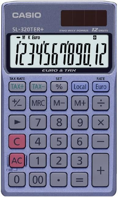 Casio Pocket Calculator Sl-320Ter+-Sa-Eh