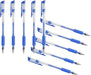 Q-Connect Gel Rollerball Pen Medium Blue (Pack of 10