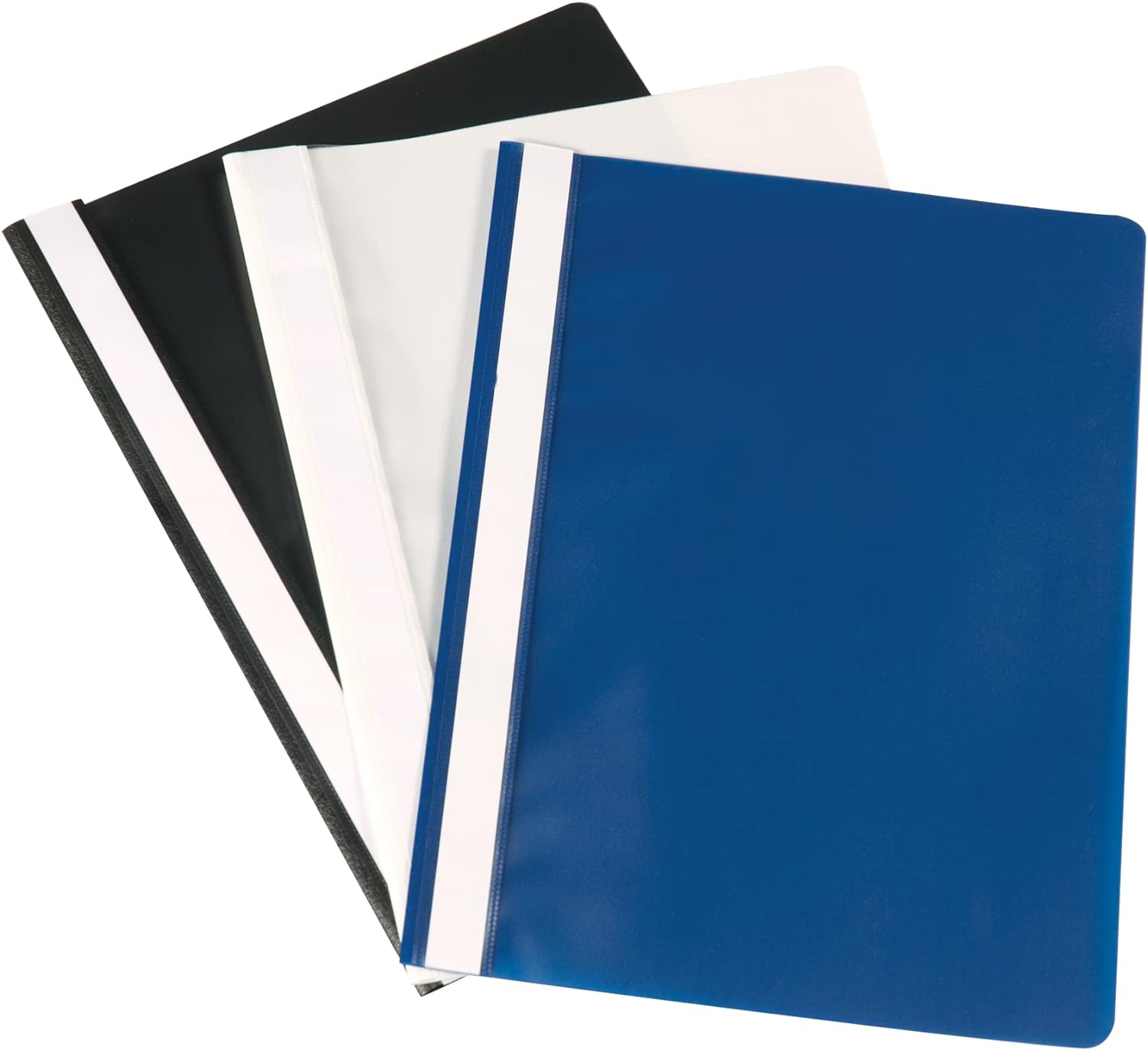 Q-Connect A4 Project Folder - Black (Pack of 25