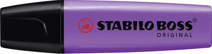 Highlighter - STABILO BOSS ORIGINAL - Pack of 10