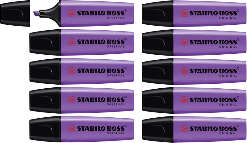 Highlighter - STABILO BOSS ORIGINAL - Pack of 10