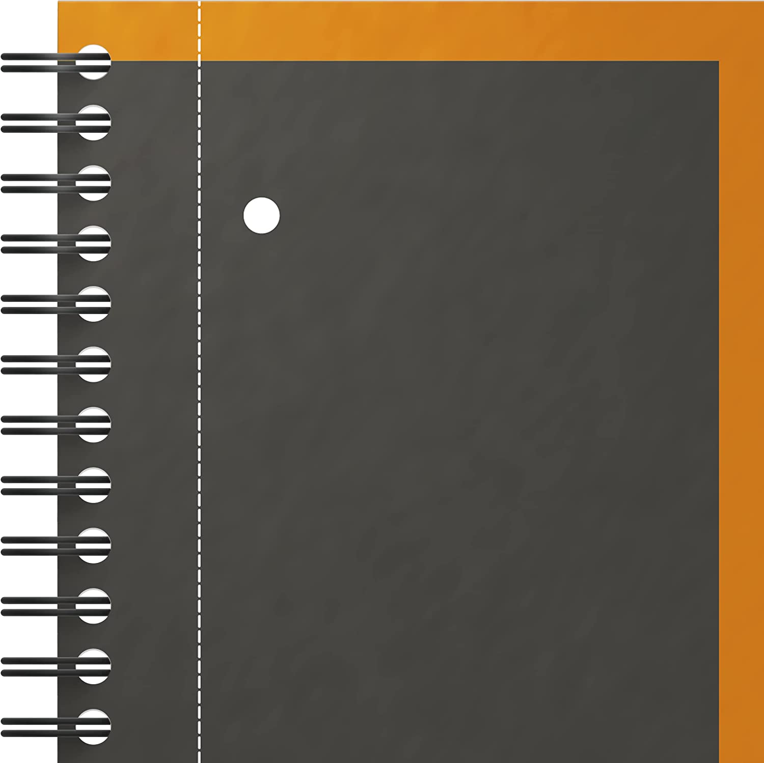 Oxford International A4+ Narrow Ruled Wirebound Classic Notebook, A4, lined,Orange/Black/Red A4, lined Notebook, Lined