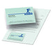 Pelltech 60 x 95mm Self Adhesive Business Card Pocket (Pack of 100