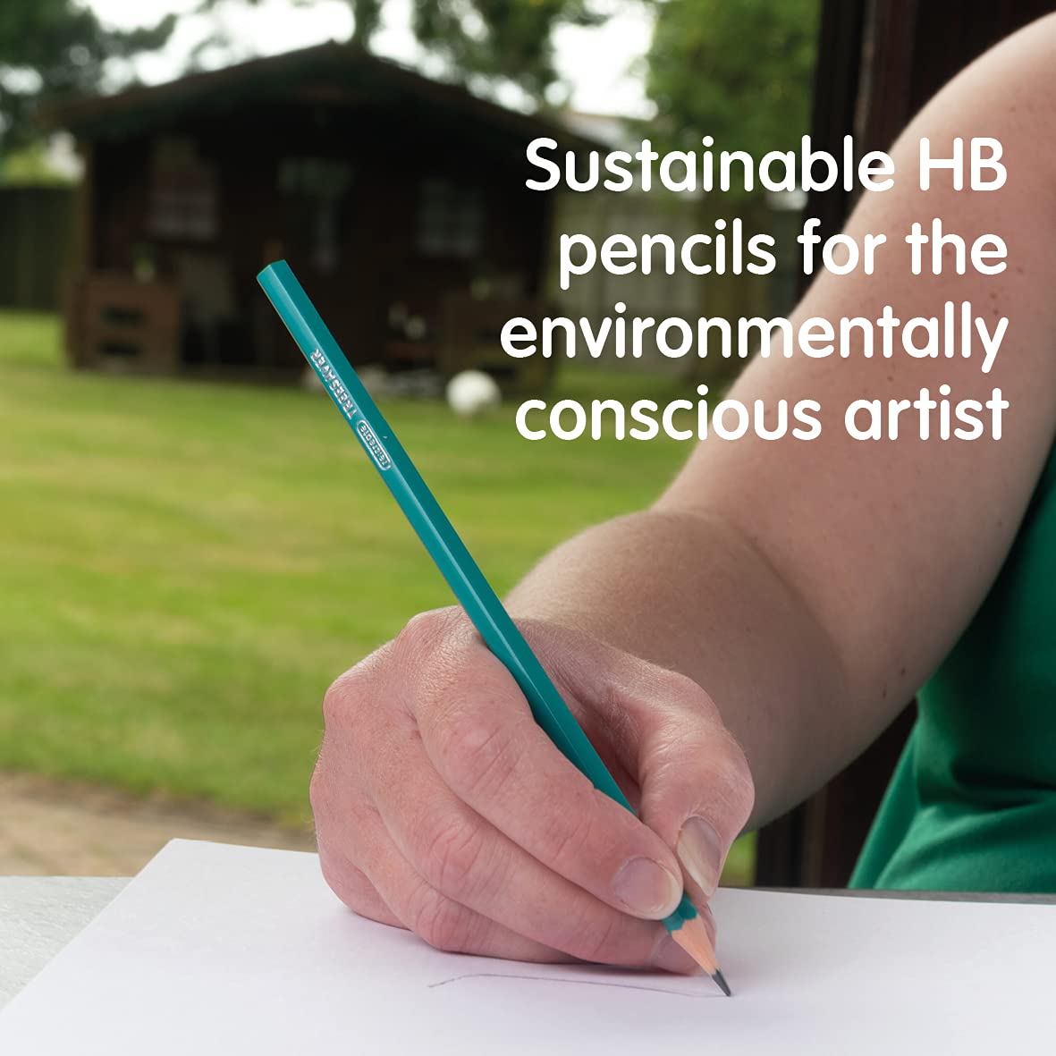 Re:Create Treesaver HB Pencils, Eco-Friendly School Stationary, Durable Pencils For School Stationary Sets, Tough & Splinter-Proof, Pre-Sharpened HB Pencil Set - 72PK