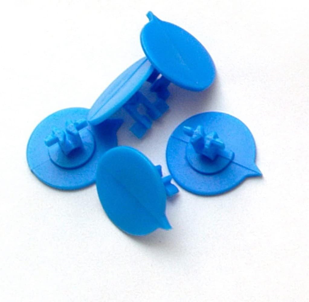 GoSecure VAL06850 S3B Numbered Round Seal - Blue (Pack of 500
