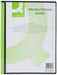 Q-Connect KF01269 60-Pocket Presentation Book - Black