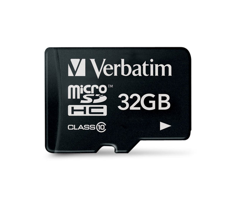 Verbatim 44013 32 GB Class 10 MicroSDHC Memory Card 32GB