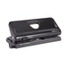 Rapesco 1342 Adjustable 6-Hole Organiser/Diary Punch, 10 Sheet Capacity, Black Black Single