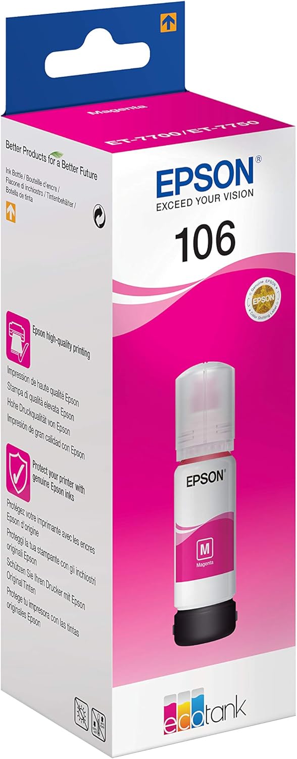 Epson 235M906 Original 106 EcoTank Tintenflasche, ET-7700 ET-7750