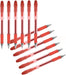 Q-Connect Quick Dry Gel Pen KF00680 - Red, Pack of 12