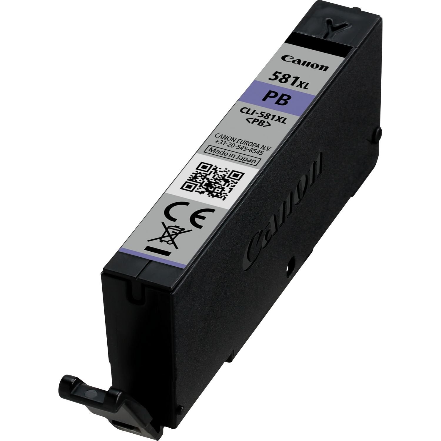 Canon CLI-581XL PB, Cartucho de Tinta Original Azul, Cartucho de Tinta Independiente, Compatible con Impresoras de Inyección de Tinta PIXMA
