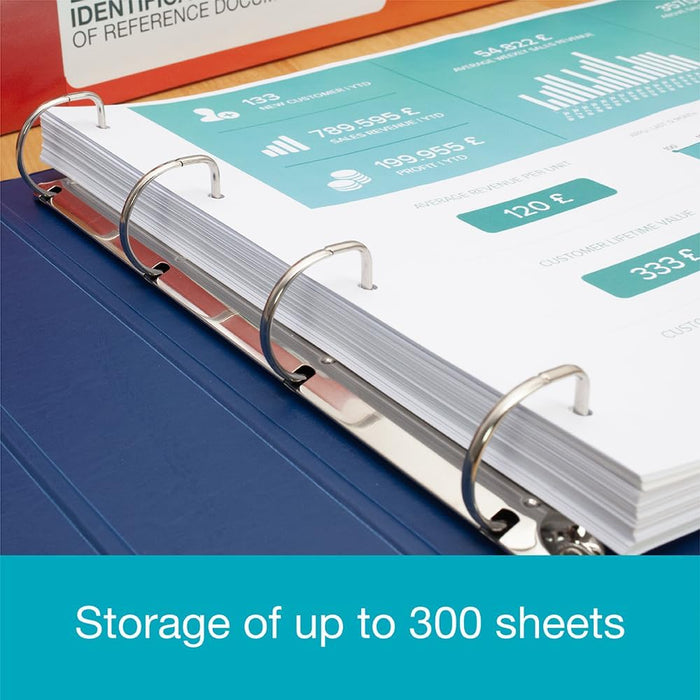 Elba Vision A3 30 mm Capacity Portrait Ring Binder