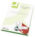Q-Connect Multi-purpose Label 38.1x21.2mm 65 Per A4 Sheet - White (Pack of 100
