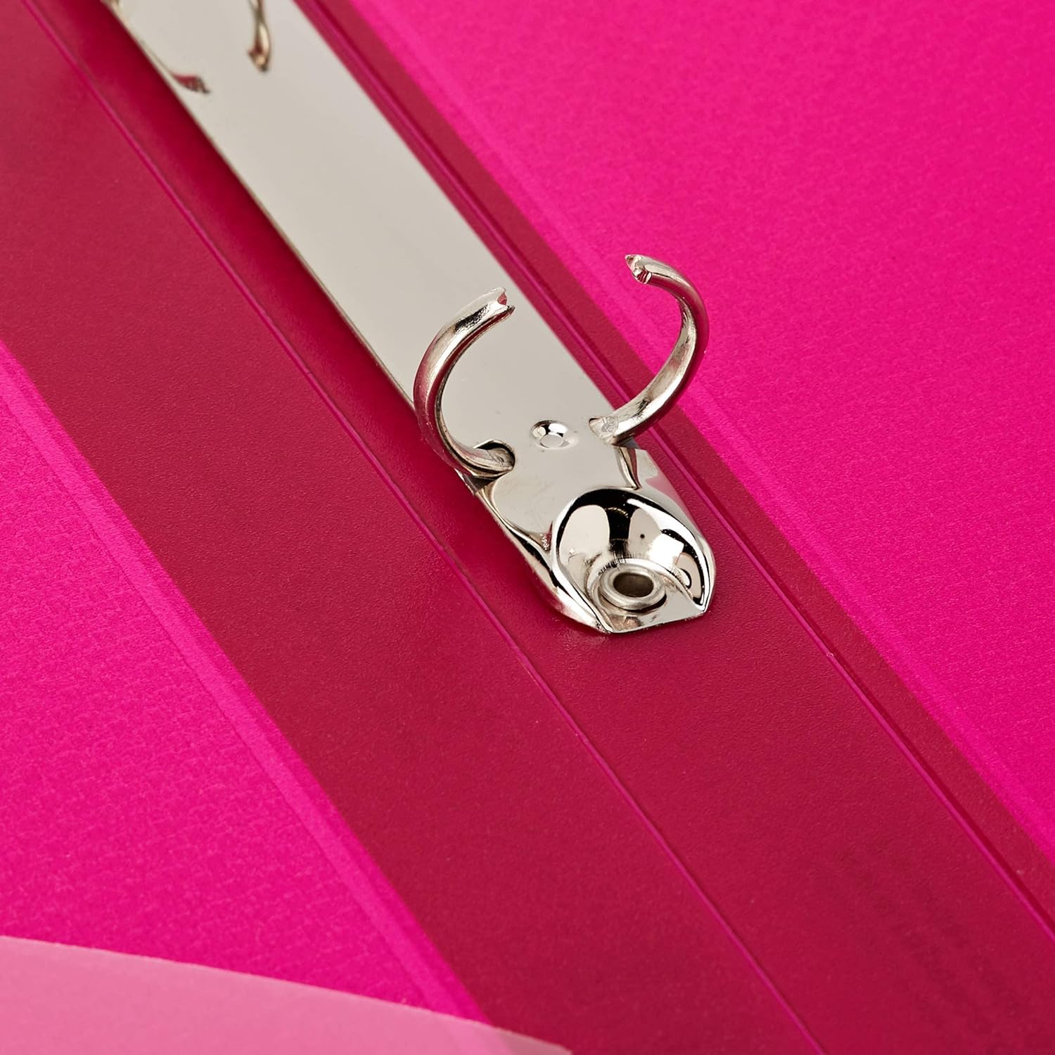 Rapesco 0799 15 mm 2-Ring Binder, 25 mm Spine, A4, Bright Transparent, Assorted Colours, Pack of 10