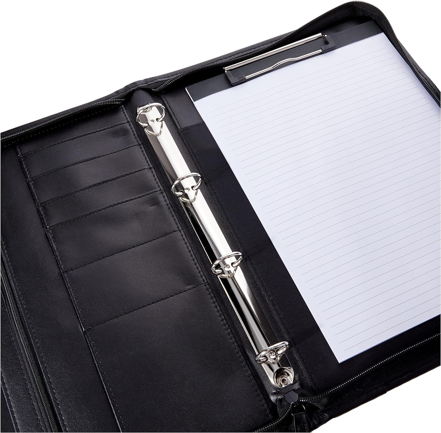 Monolith Conference Folder With Pad Clip A4 Black
