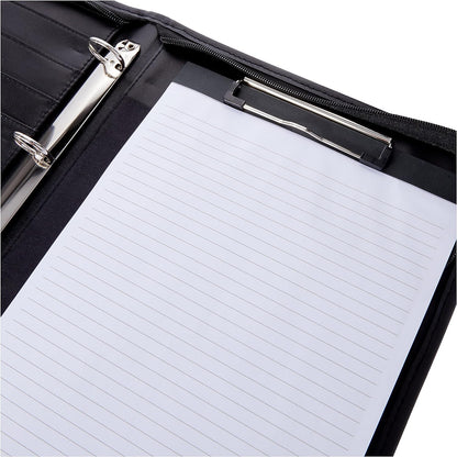 Monolith Conference Folder With Pad Clip A4 Black