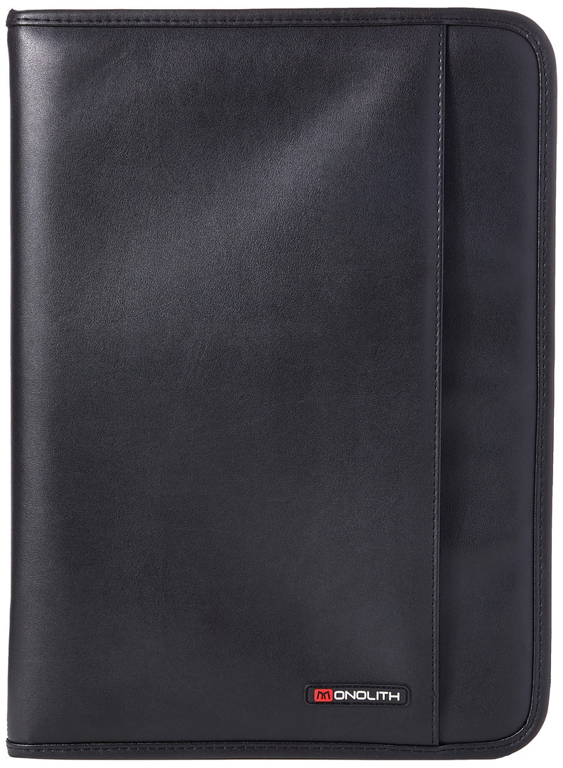 Monolith Conference Folder With Pad Clip A4 Black