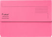 Exacompta Forever Document Wallets, 290 gsm, Foolscap - Pink