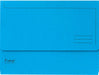 Exacompta Forever Document Wallets, 290 gsm, Foolscap - Blue