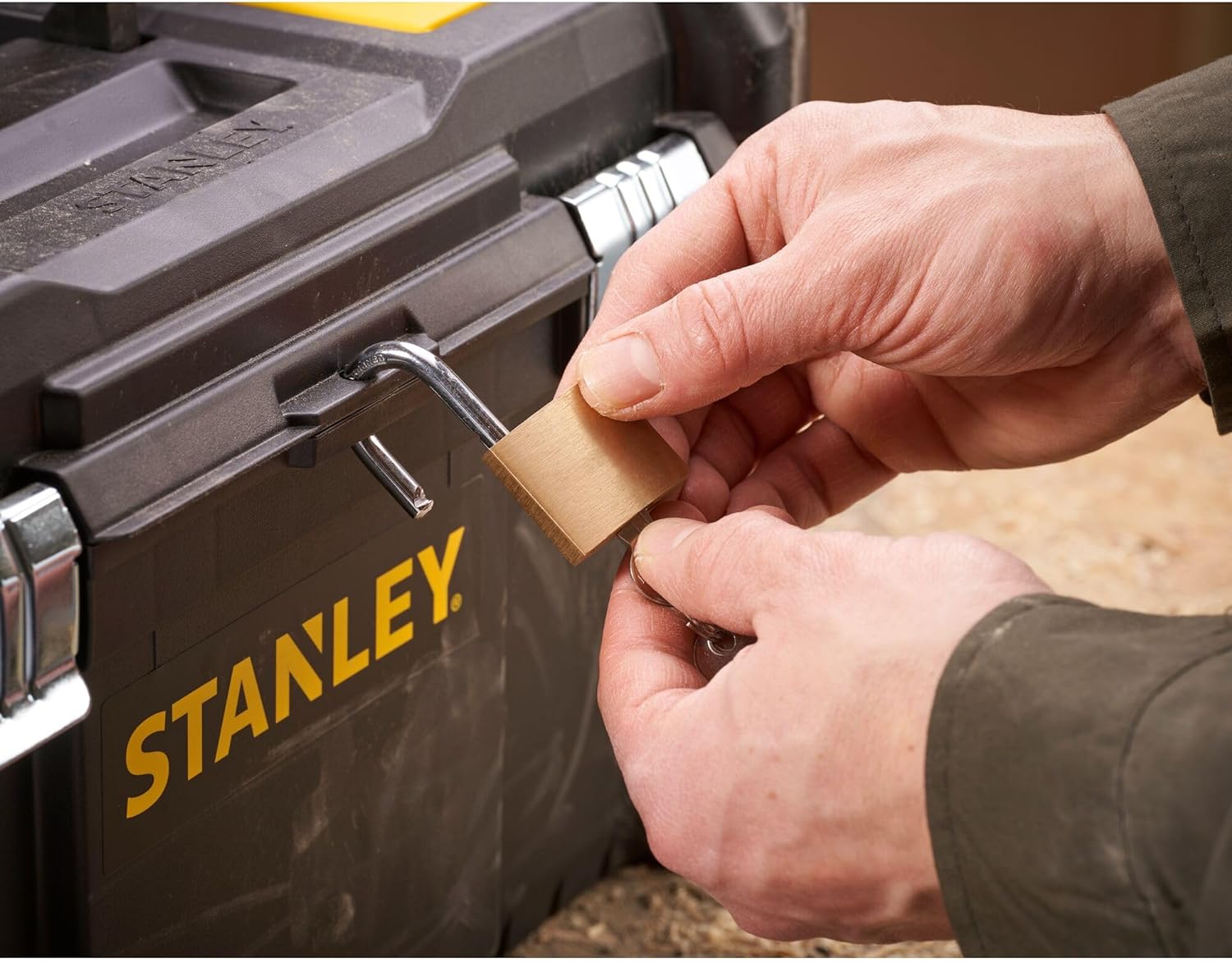 Stanley 19 Inch Toolbox Black
