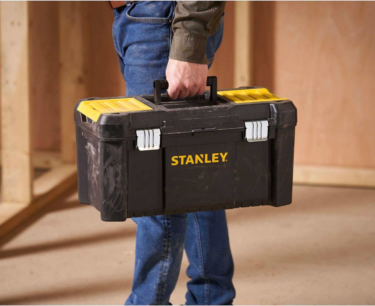 Stanley 19 Inch Toolbox Black