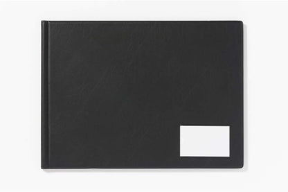 Exacompta - Ref GDB24/LZ - Guildhall Collection - Premium Display Book - Suitablde for A3 Landscape Documents, 24 Pockets, 48 Viewing Pages - Rigid Black PVC Cover