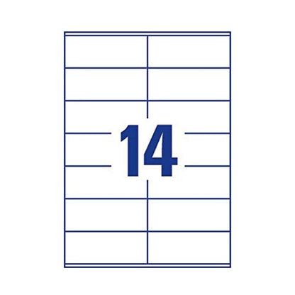 Avery Ijet Addr Lbl 99.1X38.1 P100J8163