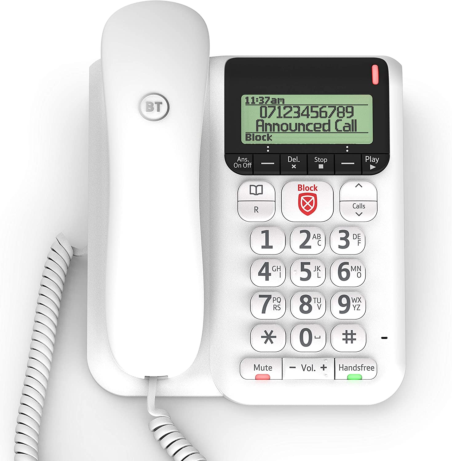 BT Decor 2600 Advanced Call Blocker Corded Telephone Décor 2600 call blocker
