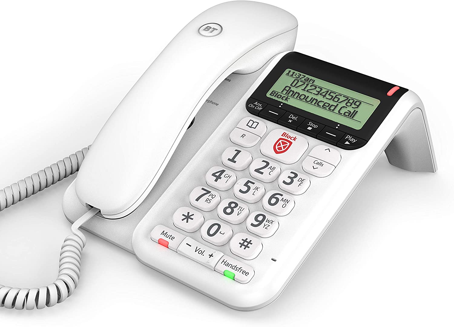BT Decor 2600 Advanced Call Blocker Corded Telephone Décor 2600 call blocker