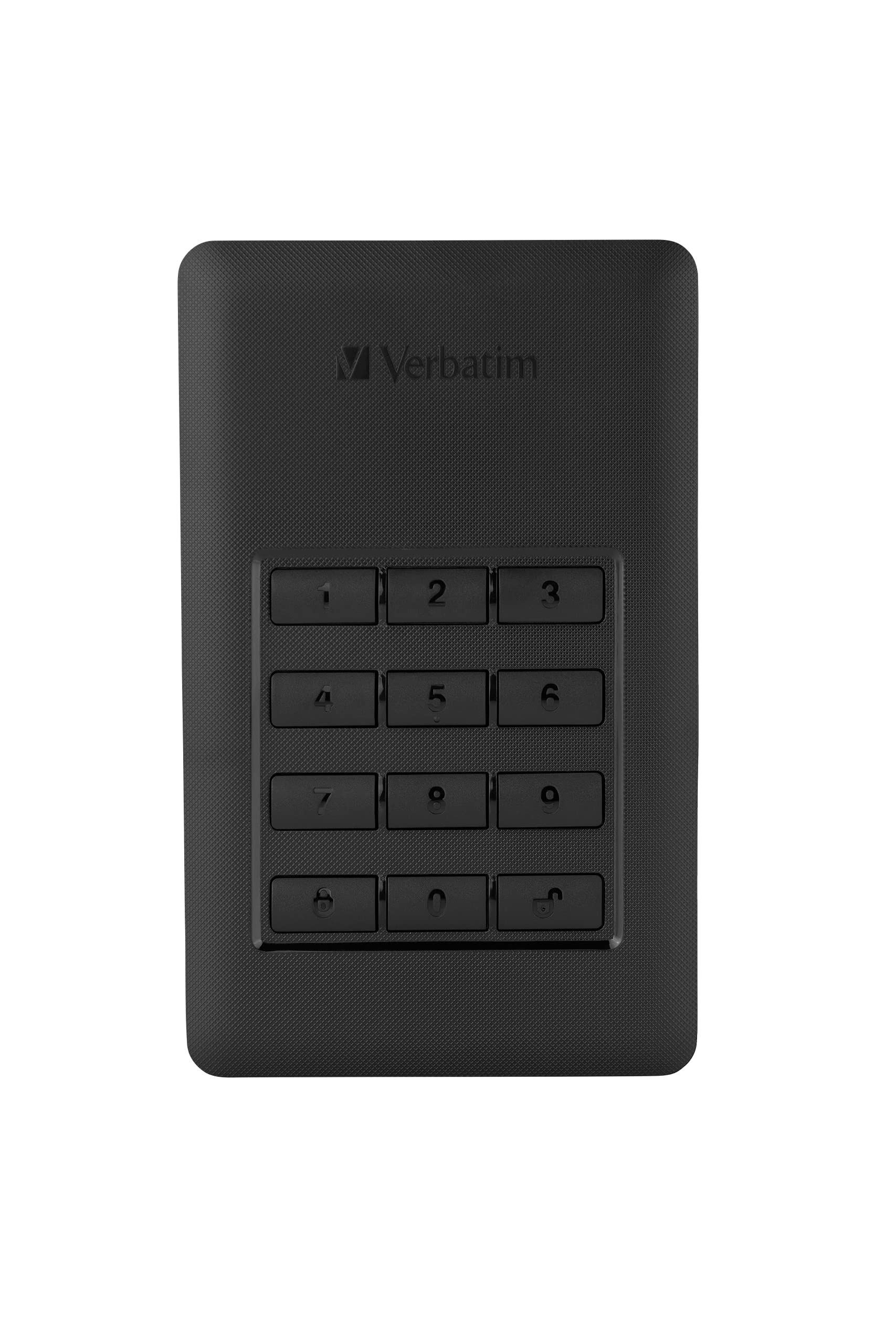Verbatim 53401 1 TB Store 'n' Go Secure Portable HDD with Keypad Access - Black