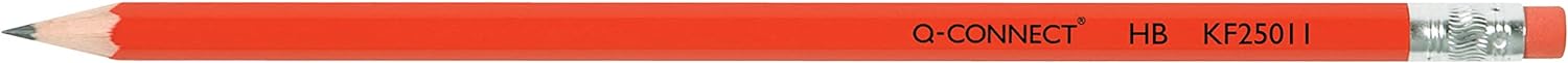 Q-Connect HB Rubber Tipped Office Pencil (12 Pack