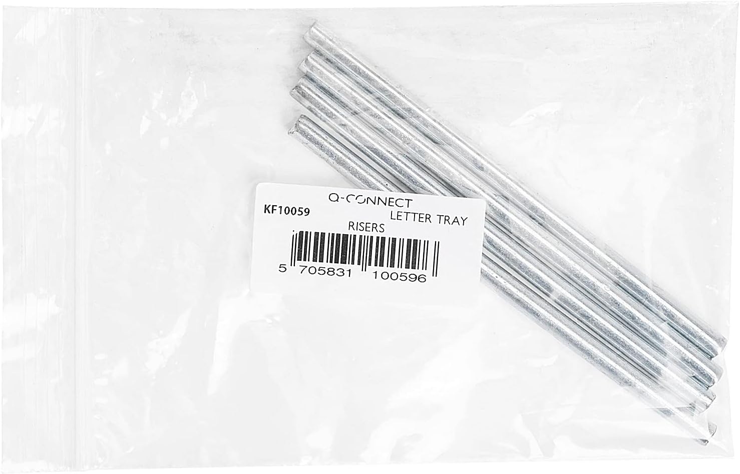 Q-Connect Risers Letter Tray (Set of 4