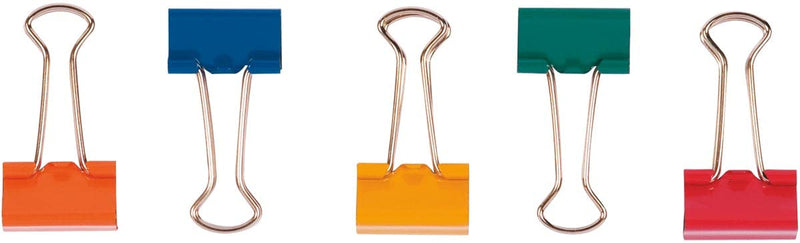 Q-Connect Foldback Clip 19mm Assorted (Pack of 10