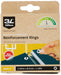 3L Self Adhesive Paper Reinforcement Ring, Pack of 1000