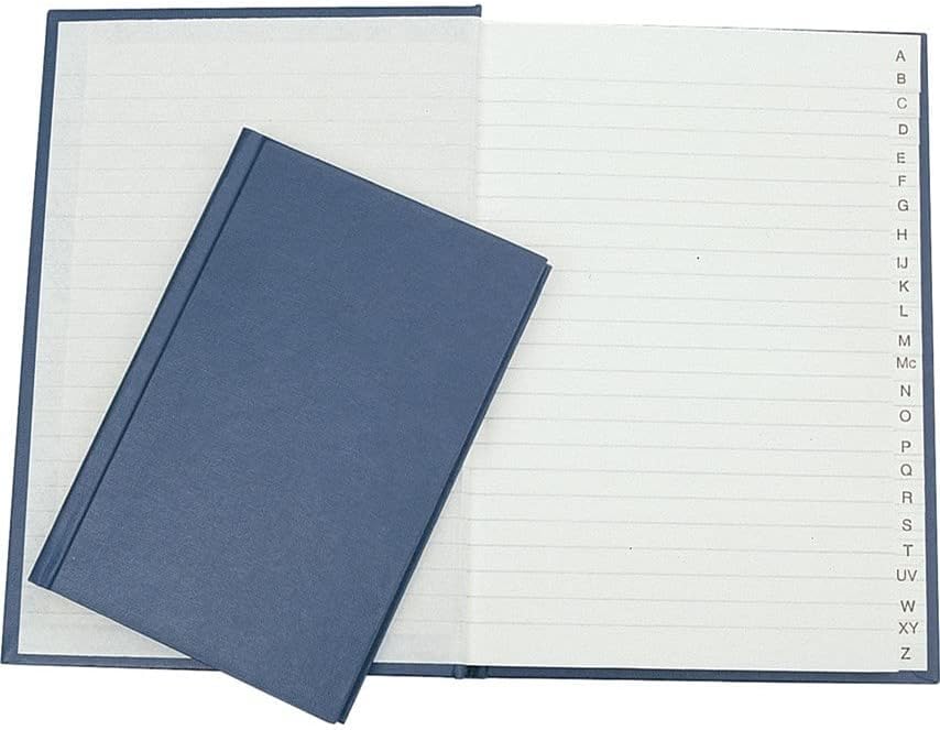 Q-Connect Indexed 96 Page Manuscript Book