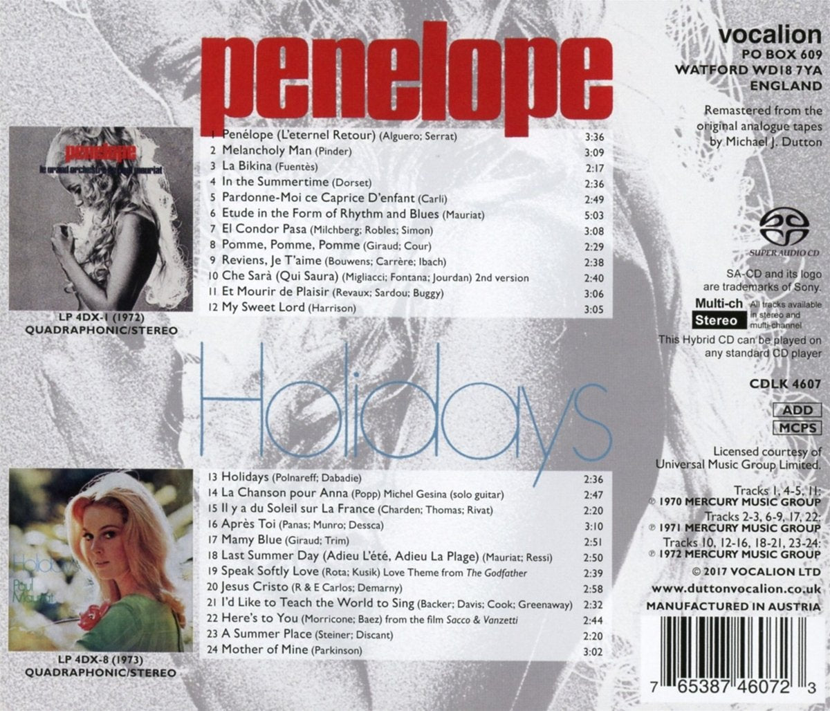 Penelope / Holidays